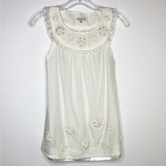 Miss Me girls Pearl Embroidered Tank - Picture 2 of 8